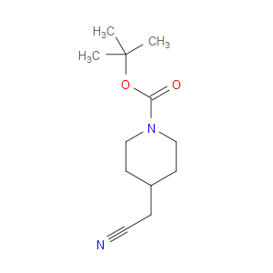 TERT-BUTYL 4-(CYANOMETHYL)PIPERIDINE-1-CARBOXYLATE - Click Image to Close