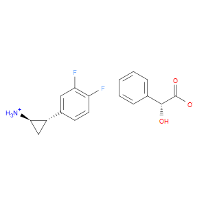 (1R,2S)-2-(3,4-DIFLUOROPHENYL)CYCLOPROPANAMINE (R)-2-HYDROXY-2-PHENYLACETATE