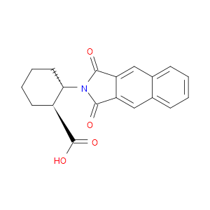 (1S,2S)-2-(NAPHTHALENE-2,3-DICARBOXIMIDO)CYCLOHEXANECARBOXYLIC ACID