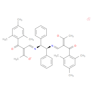 (1S,2S)-N,N'-BIS[3-OXO-2-(2,4,6-TRIMETHYLBENZOYL)BUTYLIDENE]-1,2-DIPHENYLETHYLENEDIAMINATO COBALT(II)