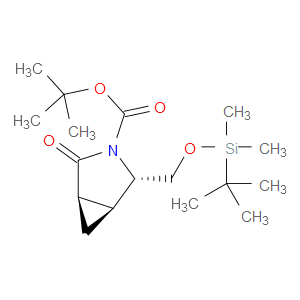 (1S,2S,5R)-3-BOC-2-[(TERT-BUTYLDIMETHYLSILYLOXY)METHYL]-4-OXO-3-AZABICYCLO[3.1.0]HEXANE