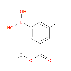 3-FLUORO-5-METHOXYCARBONYLPHENYLBORONIC ACID - Click Image to Close