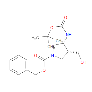 (3R,4R)-3-(BOC-AMINO)-1-CBZ-4-(HYDROXYMETHYL)PYRROLIDINE - Click Image to Close