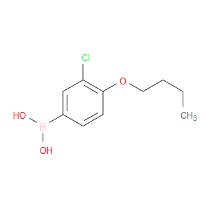 4-BUTOXY-3-CHLOROPHENYLBORONIC ACID