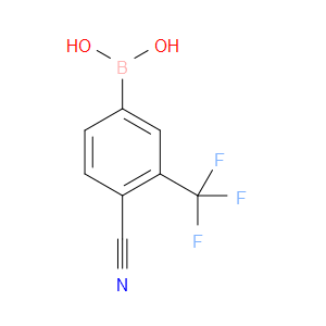 4-CYANO-3-(TRIFLUOROMETHYL)PHENYLBORONIC ACID