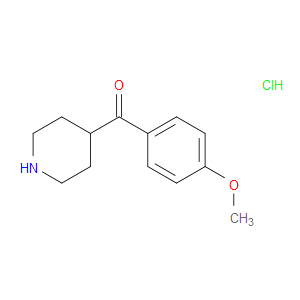 4-(4-METHOXYBENZOYL)PIPERIDINE HYDROCHLORIDE