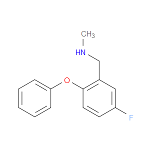 5-FLUORO-N-METHYL-2-PHENOXYBENZYLAMINE
