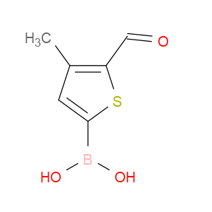 (5-FORMYL-4-METHYLTHIOPHEN-2-YL)BORONIC ACID