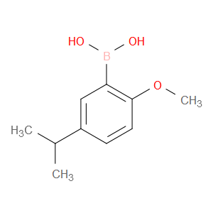 5-ISOPROPYL-2-METHOXYPHENYLBORONIC ACID - Click Image to Close