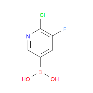 2-CHLORO-3-FLUOROPYRIDINE-5-BORONIC ACID - Click Image to Close