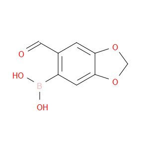 2-FORMYL-4,5-METHYLENEDIOXYPHENYLBORONIC ACID