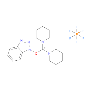 (BENZOTRIAZOL-1-YLOXY)DIPIPERIDINOCARBENIUM HEXAFLUOROPHOSPHATE - Click Image to Close