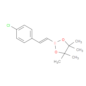 (E)-2-(4-CHLOROSTYRYL)-4,4,5,5-TETRAMETHYL-1,3,2-DIOXABOROLANE