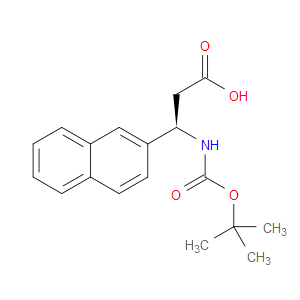 (R)-3-((TERT-BUTOXYCARBONYL)AMINO)-3-(NAPHTHALEN-2-YL)PROPANOIC ACID