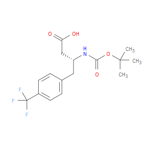 BOC-(R)-3-AMINO-4-(4-TRIFLUOROMETHYL-PHENYL)-BUTYRIC ACID - Click Image to Close