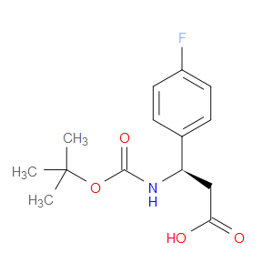 BOC-(R)-3-AMINO-3-(4-FLUORO-PHENYL)-PROPIONIC ACID