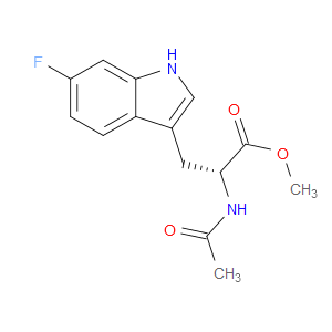 (R)-N-ACETYL-6-FLUORO-TRP-OME