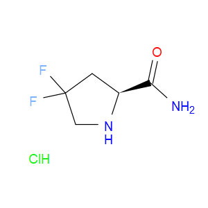 (S)-4,4-DIFLUOROPYRROLIDINE-2-CARBOXAMIDE HYDROCHLORIDE - Click Image to Close