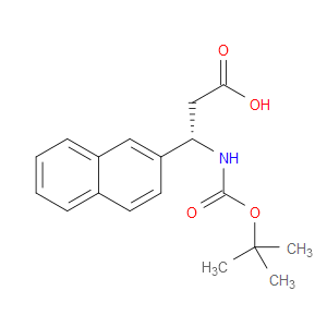 (S)-3-((TERT-BUTOXYCARBONYL)AMINO)-3-(NAPHTHALEN-2-YL)PROPANOIC ACID