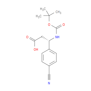 (S)-3-((TERT-BUTOXYCARBONYL)AMINO)-3-(4-CYANOPHENYL)PROPANOIC ACID