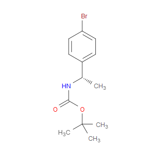 (S)-TERT-BUTYL (1-(4-BROMOPHENYL)ETHYL)CARBAMATE - Click Image to Close