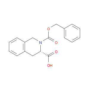 (3S)-2-CARBOBENZOXY-1,2,3,4-TETRAHYDROISOQUINOLINE-3-CARBOXYLIC ACID - Click Image to Close