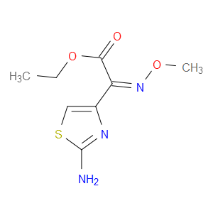 ETHYL 2-(2-AMINOTHIAZOL-4-YL)-2-METHOXYIMINOACETATE