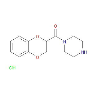 1-(2,3-DIHYDRO-1,4-BENZODIOXIN-2-YLCARBONYL)PIPERAZINE HYDROCHLORIDE
