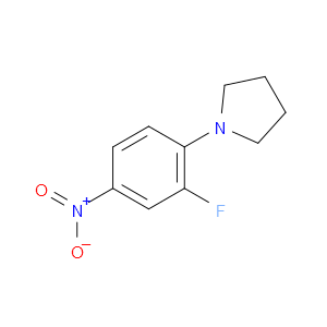 1-(2-FLUORO-4-NITROPHENYL)PYRROLIDINE