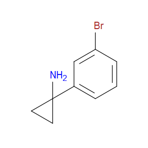 1-(3-BROMOPHENYL)CYCLOPROPANAMINE