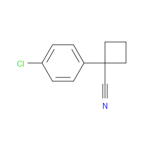 1-(4-CHLOROPHENYL)CYCLOBUTANECARBONITRILE