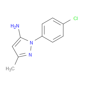 1-(4-CHLOROPHENYL)-3-METHYL-1H-PYRAZOL-5-AMINE - Click Image to Close