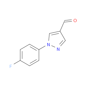 1-(4-FLUOROPHENYL)-1H-PYRAZOLE-4-CARBALDEHYDE