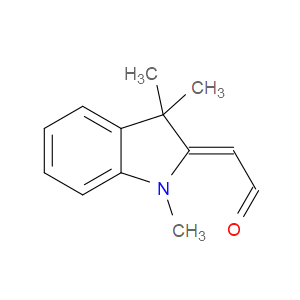 2-(1,3,3-TRIMETHYLINDOLIN-2-YLIDENE)ACETALDEHYDE