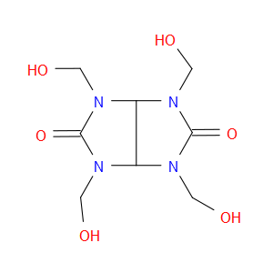 1,3,4,6-TETRAKIS(HYDROXYMETHYL)TETRAHYDROIMIDAZO[4,5-D]IMIDAZOLE-2,5(1H,3H)-DIONE