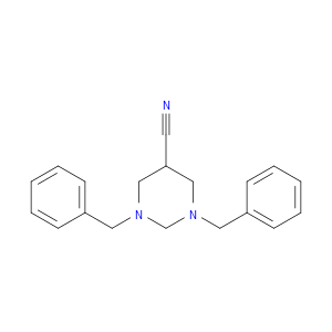 1,3-DIBENZYL-5-CYANOHEXAHYDROPYRIMIDINE