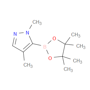 1,4-DIMETHYL-5-(4,4,5,5-TETRAMETHYL-1,3,2-DIOXABOROLAN-2-YL)-1H-PYRAZOLE