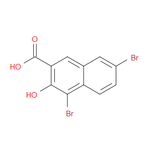4,7-DIBROMO-3-HYDROXY-2-NAPHTHOIC ACID