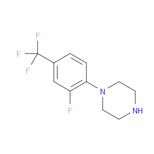 1-(2-FLUORO-4-(TRIFLUOROMETHYL)PHENYL)PIPERAZINE