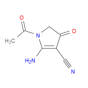 1-ACETYL-2-AMINO-4,5-DIHYDRO-4-OXO-1H-PYRROLE-3-CARBONITRILE - Click Image to Close