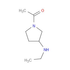 1-ACETYL-3-ETHYLAMINOPYRROLIDINE - Click Image to Close
