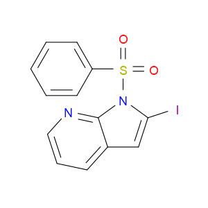 2-IODO-1-(PHENYLSULFONYL)-1H-PYRROLO[2,3-B]PYRIDINE