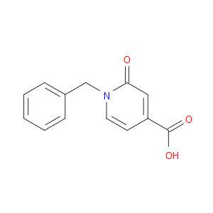 1-BENZYL-2-OXO-1,2-DIHYDROPYRIDINE-4-CARBOXYLIC ACID - Click Image to Close