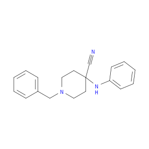 1-BENZYL-4-(PHENYLAMINO)PIPERIDINE-4-CARBONITRILE