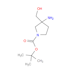 TERT-BUTYL 3-AMINO-3-(HYDROXYMETHYL)PYRROLIDINE-1-CARBOXYLATE - Click Image to Close