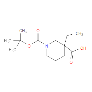 1-BOC-3-ETHYLPIPERIDINE-3-CARBOXYLIC ACID