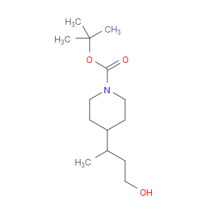 TERT-BUTYL 4-(4-HYDROXYBUTAN-2-YL)PIPERIDINE-1-CARBOXYLATE - Click Image to Close