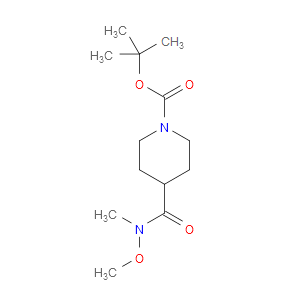 TERT-BUTYL 4-(METHOXY(METHYL)CARBAMOYL)PIPERIDINE-1-CARBOXYLATE - Click Image to Close