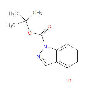 TERT-BUTYL 4-BROMO-1H-INDAZOLE-1-CARBOXYLATE