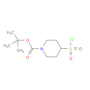 TERT-BUTYL 4-(CHLOROSULFONYL)PIPERIDINE-1-CARBOXYLATE